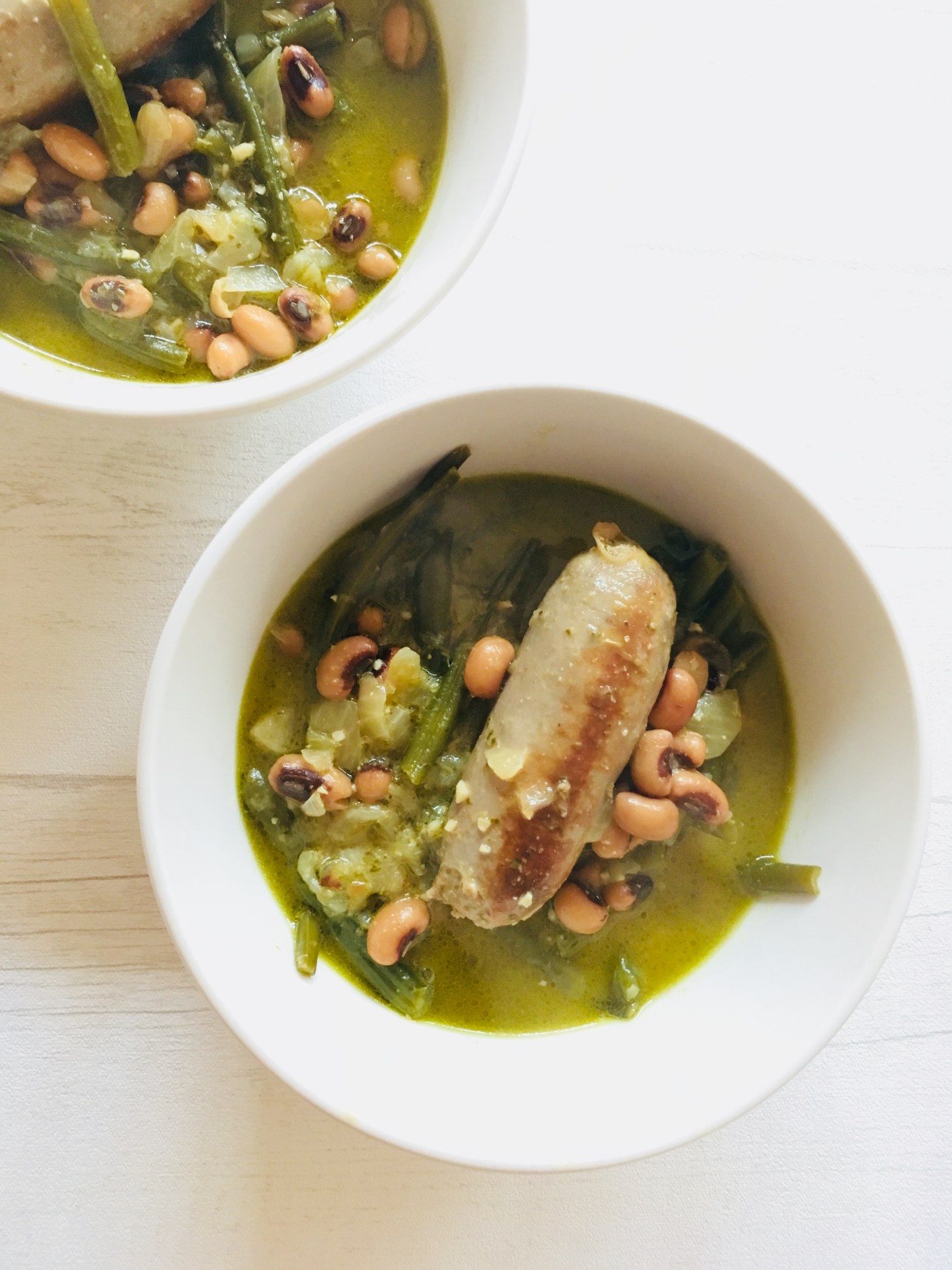 "Comme un cassoulet" au pesto