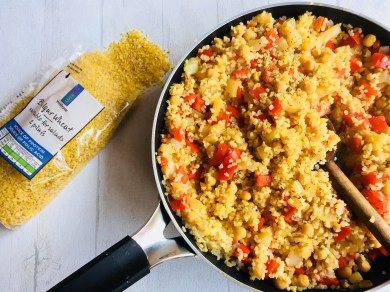 Boulghour poivron fenouil