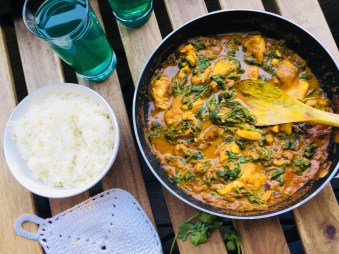 Curry de poisson