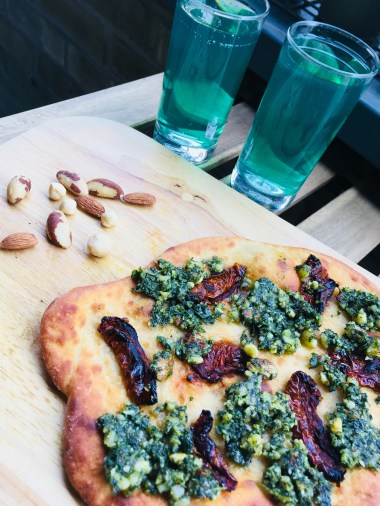 Foccacia basilic et noix 2