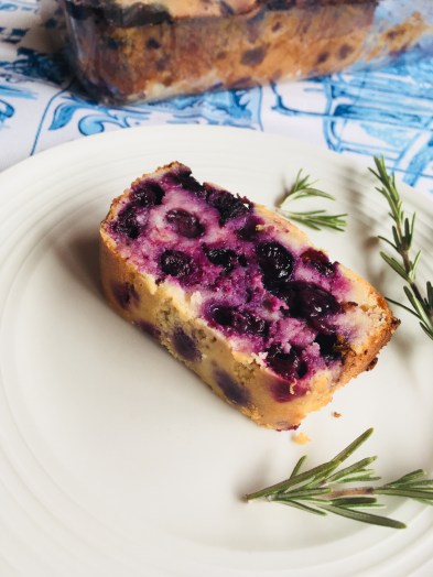 Clafoutis myrtilles romarin 2