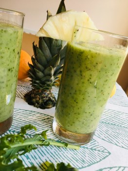 Smoothie ananas kale 2