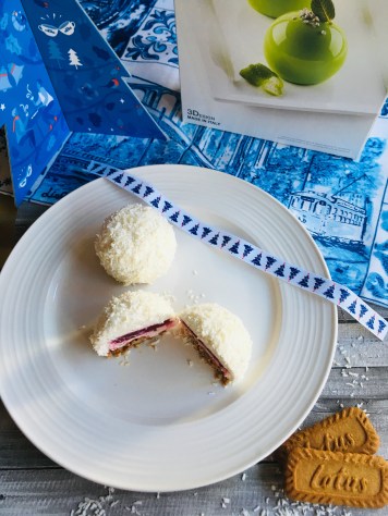 Dessert coco framboise speculoos