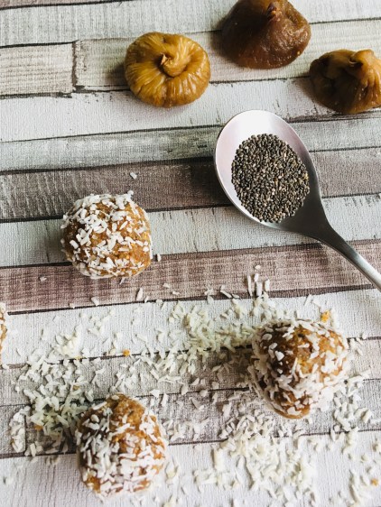 Energy ball figue amande